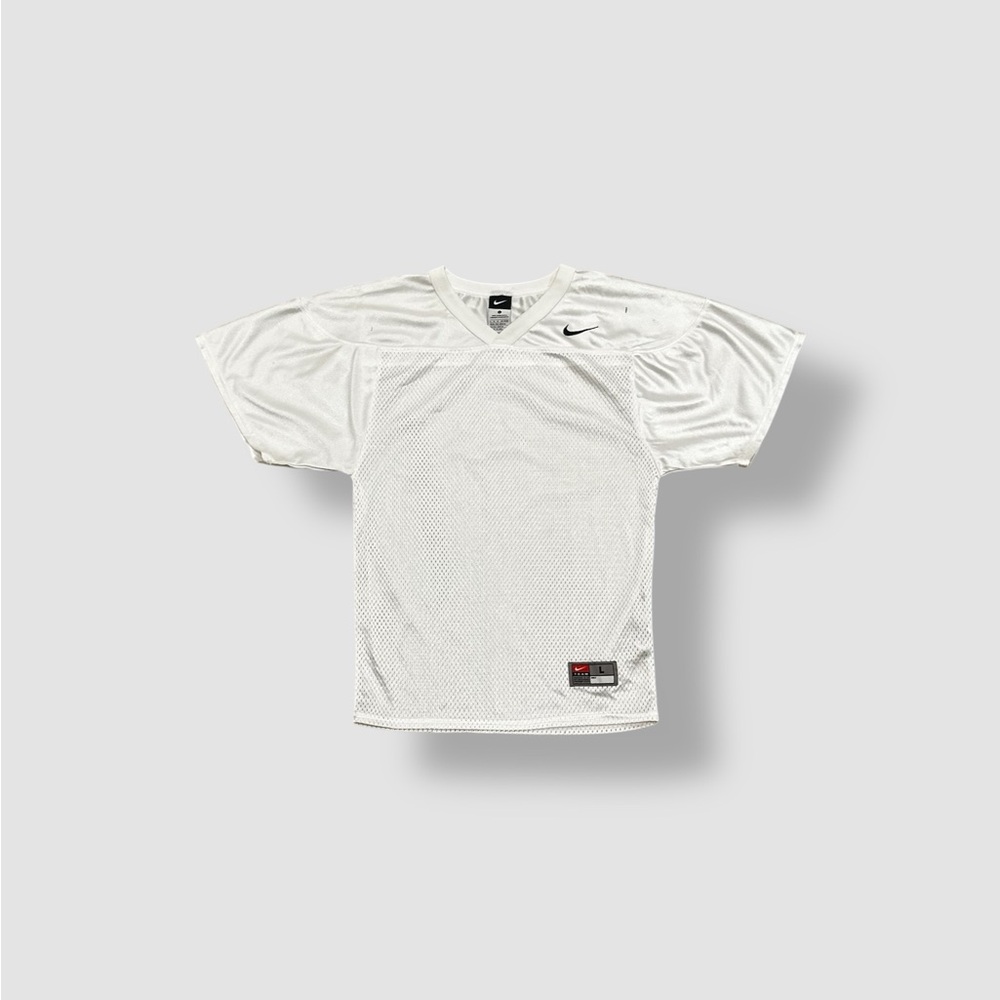 Nike Boy’s White Blank Football Practice Jersey